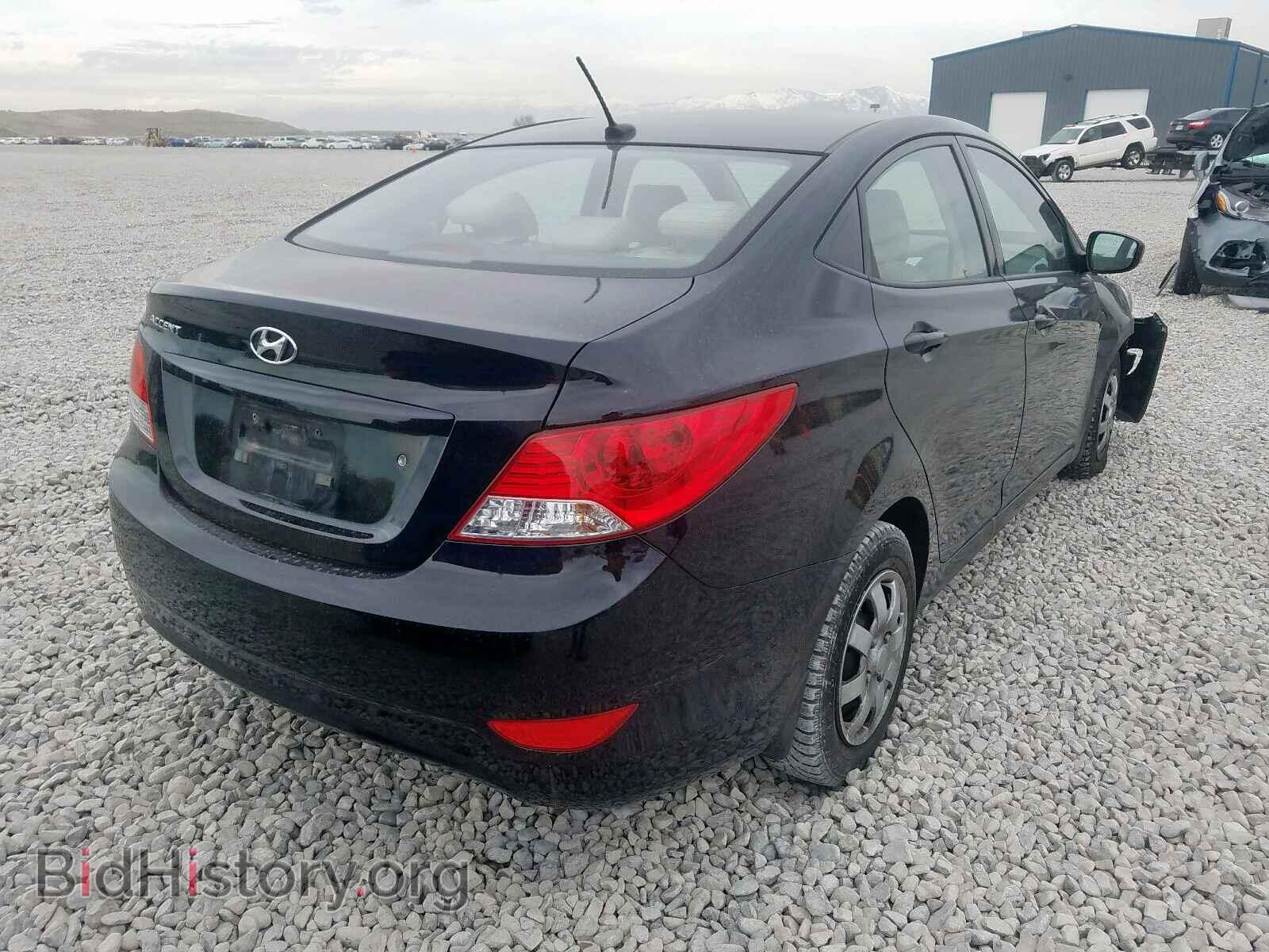 2012 HYUNDAI ACCENT - VIN: KMHCT4AE3CU256406 - Фото 4