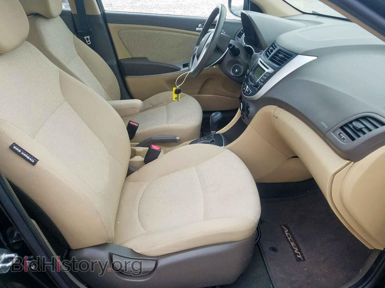 2012 HYUNDAI ACCENT - VIN: KMHCT4AE3CU256406 - Фото 5