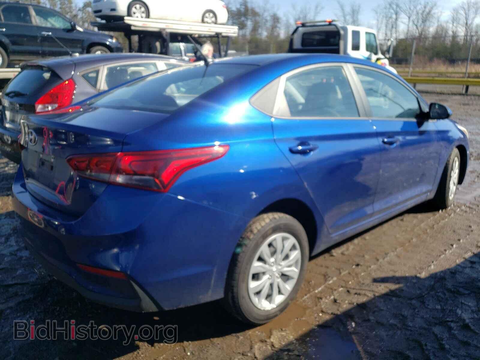 2019 HYUNDAI ACCENT - VIN: 3KPC24A33KE055981 - Фото 4
