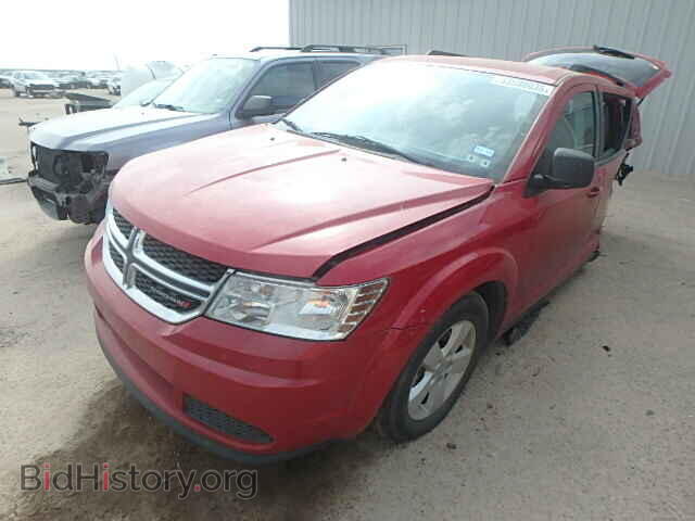2013 DODGE JOURNEY - VIN: 3C4PDCAB6DT594803 - Фото 2