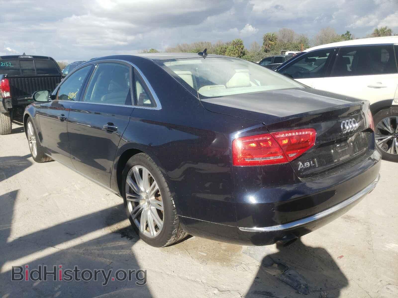 2013 AUDI A8 - VIN: WAURGAFD0DN003957 - Фото 3