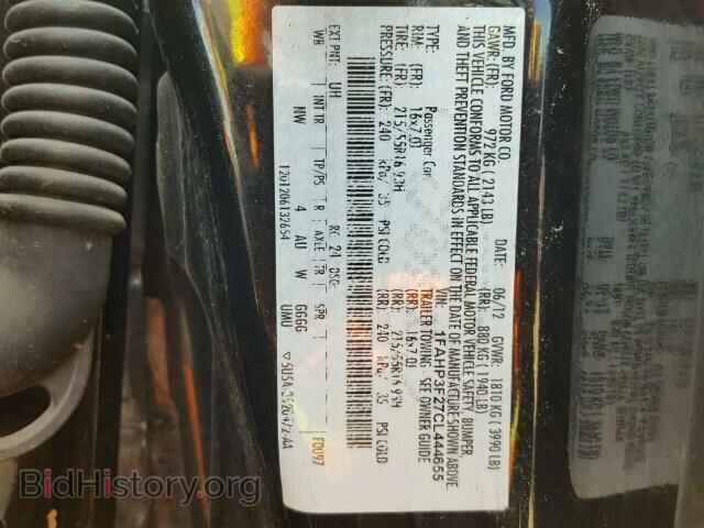 2012 FORD FOCUS - VIN: 1FAHP3F27CL444655 - Photo 10
