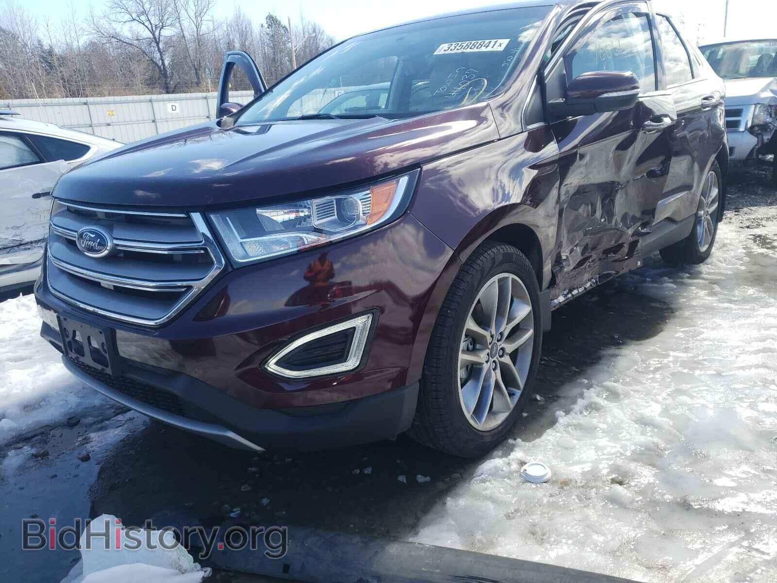 2018 FORD EDGE - VIN: 2FMPK3K92JBC42693 - Фото 2