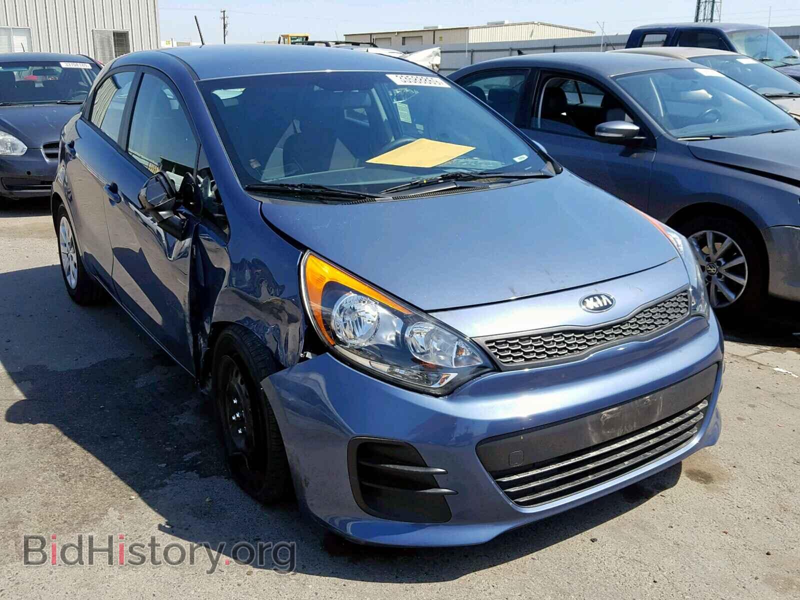 Фотография KNADM5A35G6640060 - KIA RIO 2016