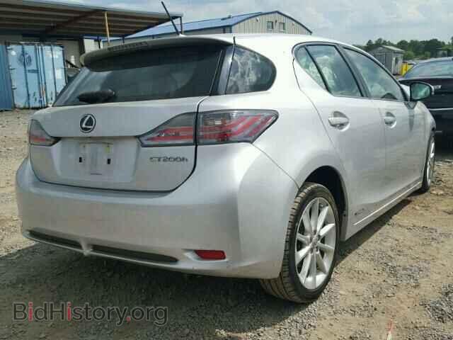 2012 LEXUS CT 200 - VIN: JTHKD5BH5C2047545 - Фото 4