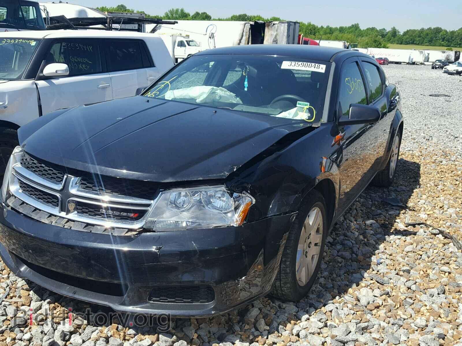 2014 DODGE AVENGER - VIN: 1C3CDZAB1EN189133 - Фото 2