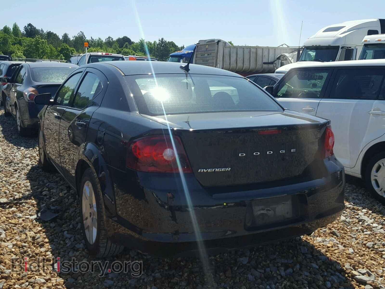 2014 DODGE AVENGER - VIN: 1C3CDZAB1EN189133 - Фото 3