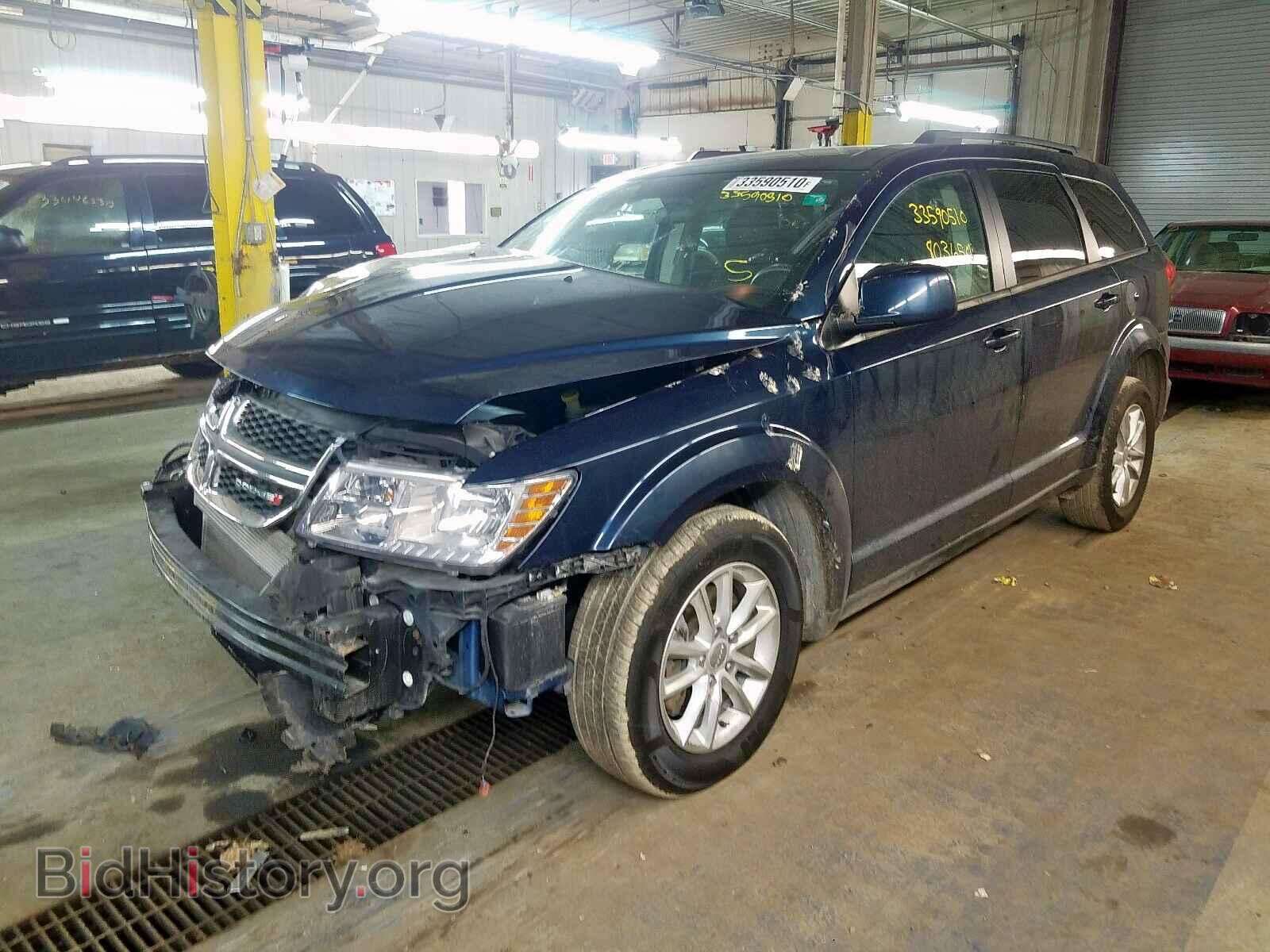 2014 DODGE JOURNEY - VIN: 3C4PDDBGXET127403 - Фото 2