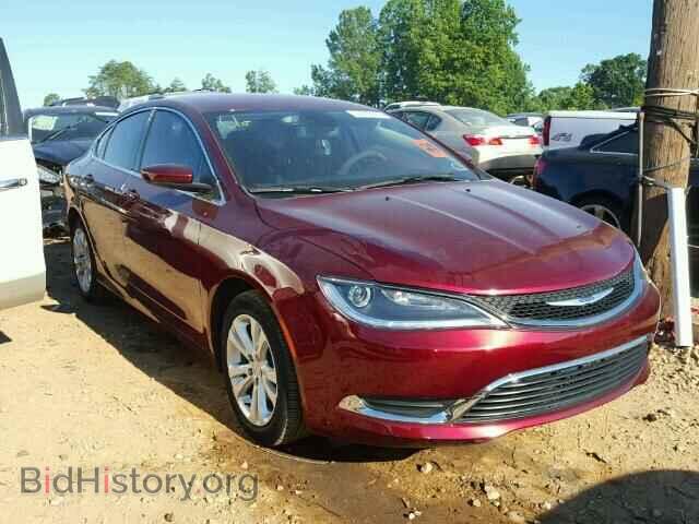Фотография 1C3CCCAB4GN133237 - CHRYSLER 200 2016