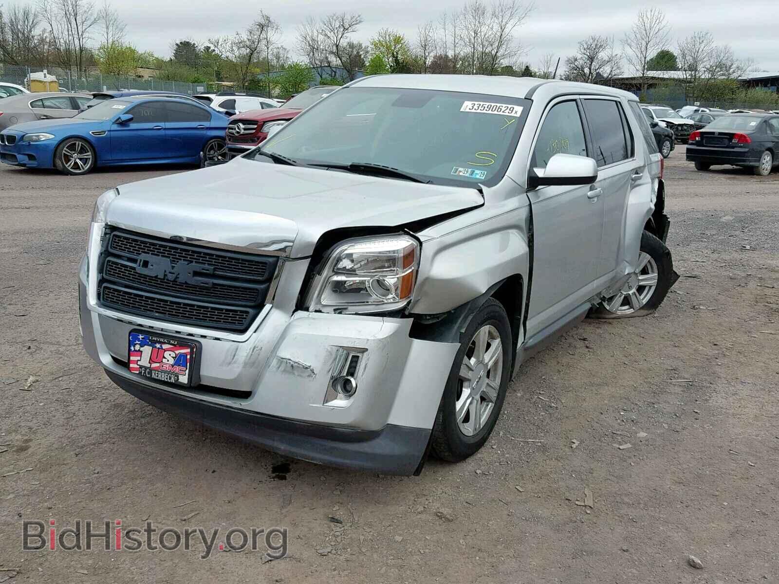 2014 GMC TERRAIN SL - VIN: 2GKALMEK1E6266529 - Фото 2