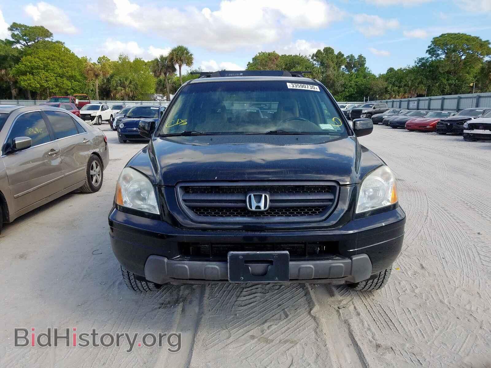 2005 HONDA PILOT - VIN: 2HKYF18425H543696 - Фото 9