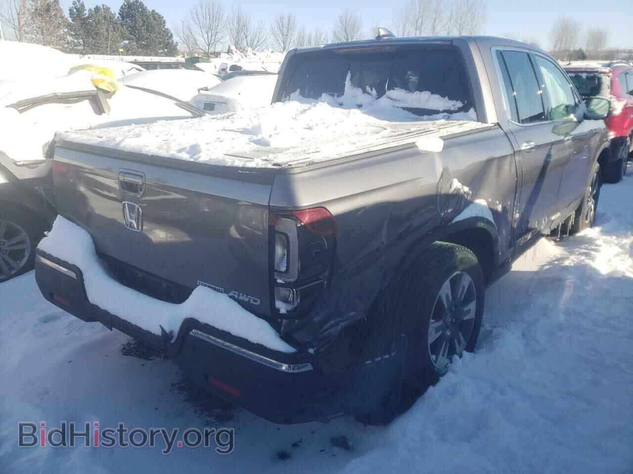 2019 HONDA RIDGELINE - VIN: 5FPYK3F78KB501152 - Фото 4