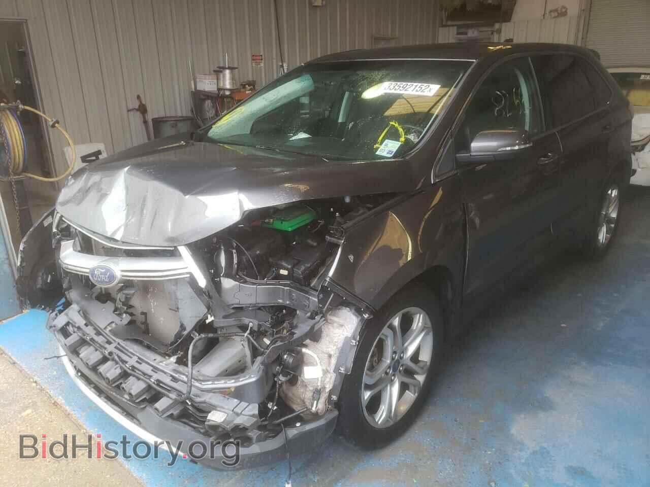 2015 FORD EDGE - VIN: 2FMTK3K99FBB52169 - Фото 2