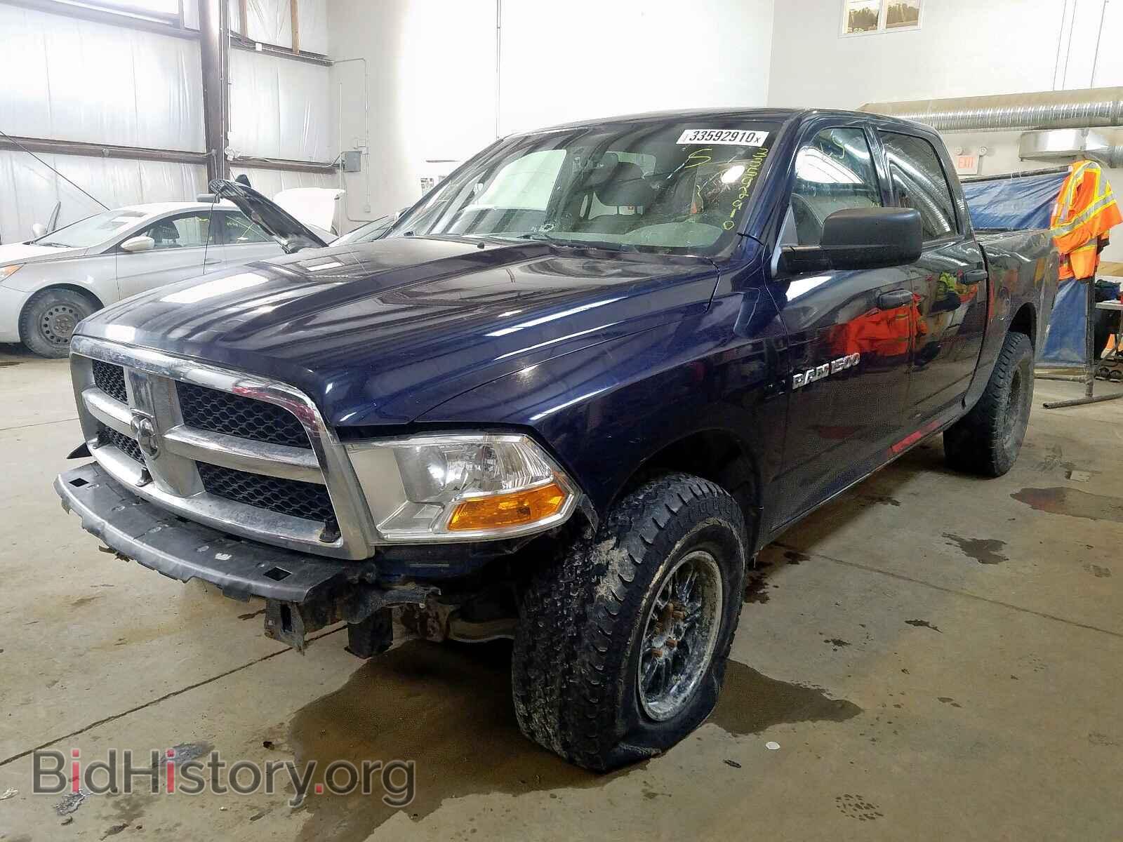 2012 DODGE RAM 1500 - VIN: 1C6RD7KT5CS243461 - Фото 2