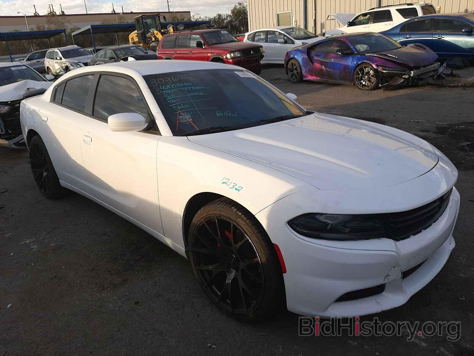 Photo 2C3CDXHG5GH204833 - DODGE CHARGER 2016