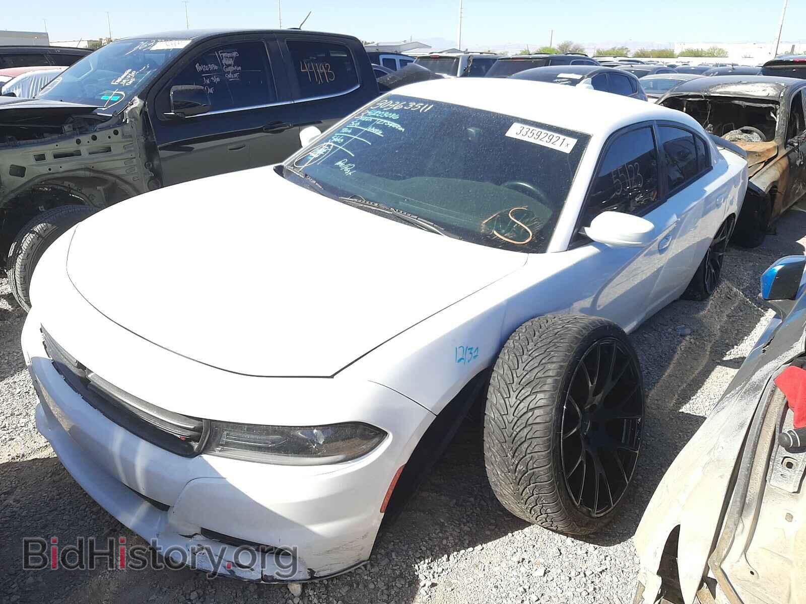2016 DODGE CHARGER - VIN: 2C3CDXHG5GH204833 - Фото 2
