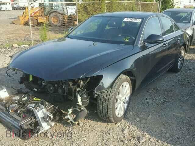 2013 AUDI A6 - VIN: WAUGFAFC5DN052928 - Фото 2
