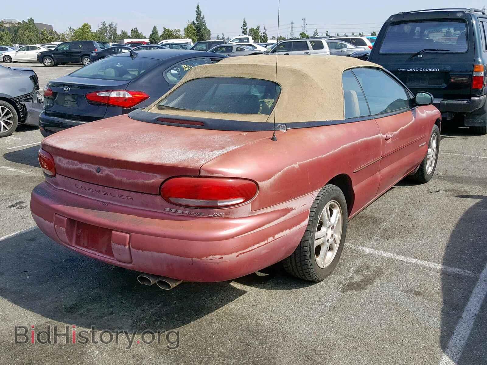 1996 CHRYSLER SEBRING - VIN: 3C3EL55H0TT311609 - Фото 4