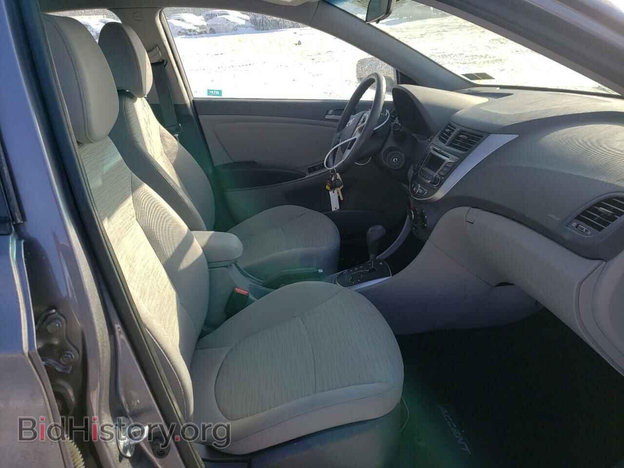 2015 HYUNDAI ACCENT - VIN: KMHCT4AE5FU805625 - Фото 5