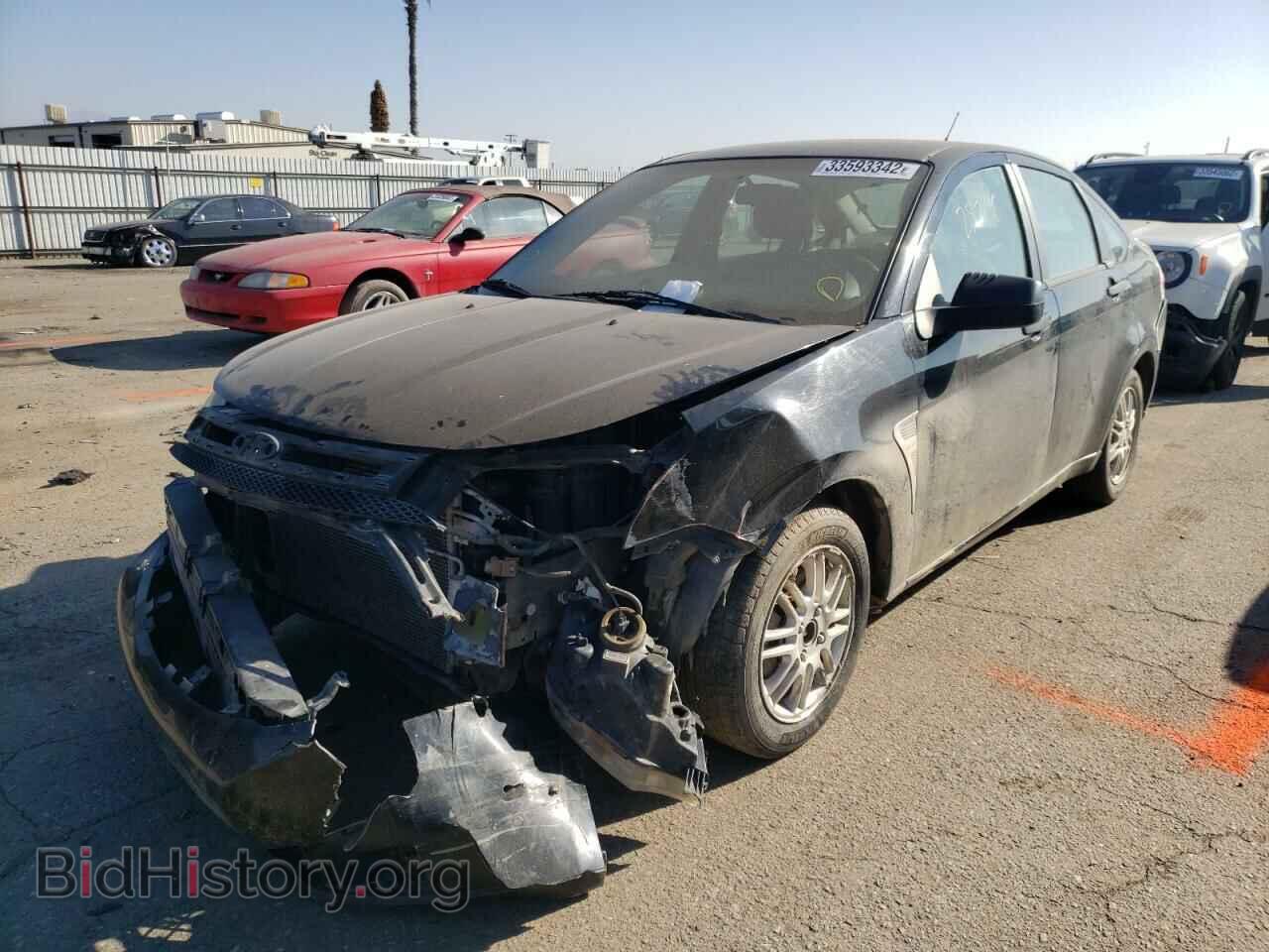 2008 FORD FOCUS - VIN: 1FAHP35N78W107551 - Фото 2