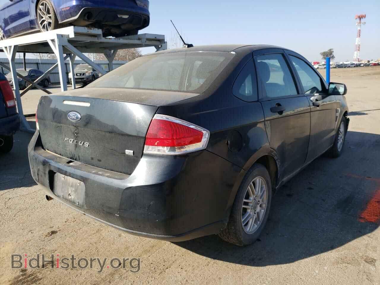 2008 FORD FOCUS - VIN: 1FAHP35N78W107551 - Фото 4
