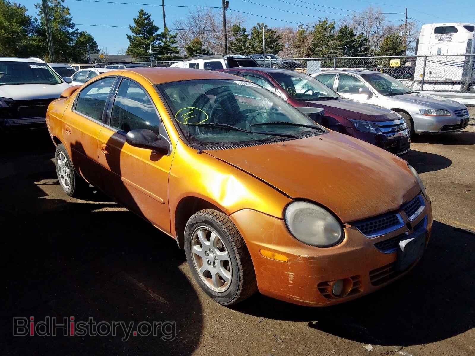 Фотография 1B3ES56C45D251474 - DODGE NEON 2005
