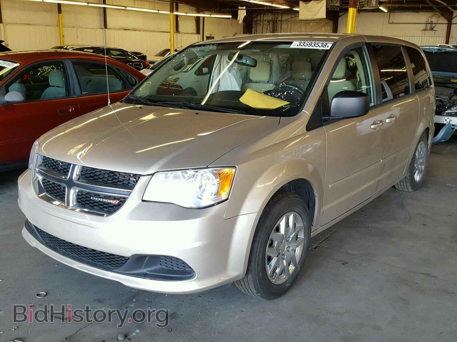 2014 DODGE CARAVAN - VIN: 2C4RDGBG5ER400938 - Фото 2