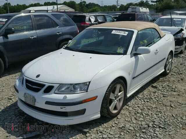 2007 SAAB 9 3 - VIN: YS3FH71U876103308 - Фото 2