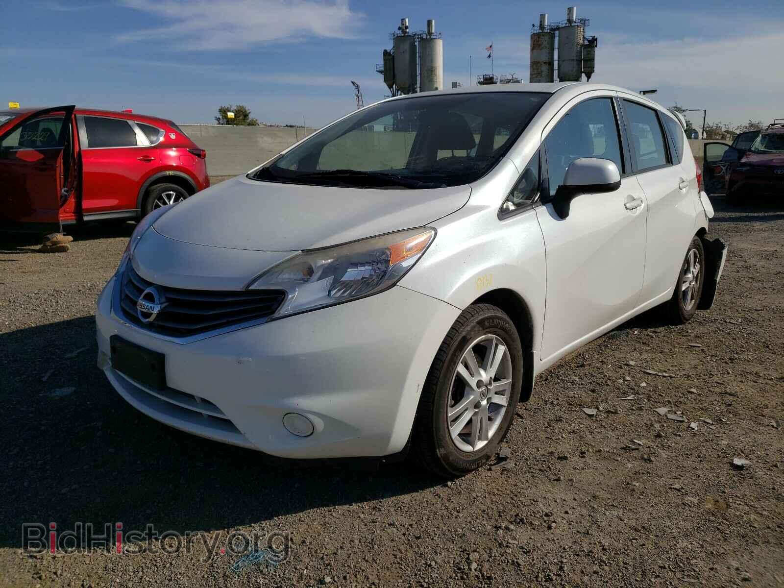 2014 NISSAN VERSA - VIN: 3N1CE2CP4EL392271 - Фото 2