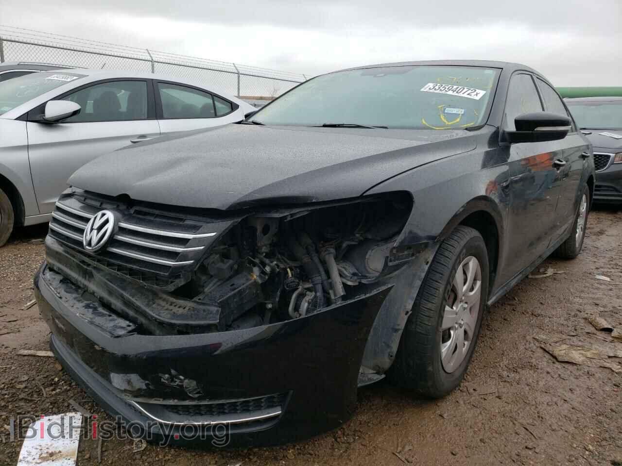 2015 VOLKSWAGEN PASSAT - VIN: 1VWAT7A33FC079455 - Фото 2