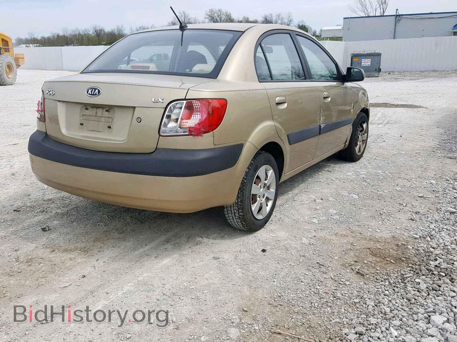 2007 KIA RIO BASE - VIN: KNADE123376205400 - Photo 4