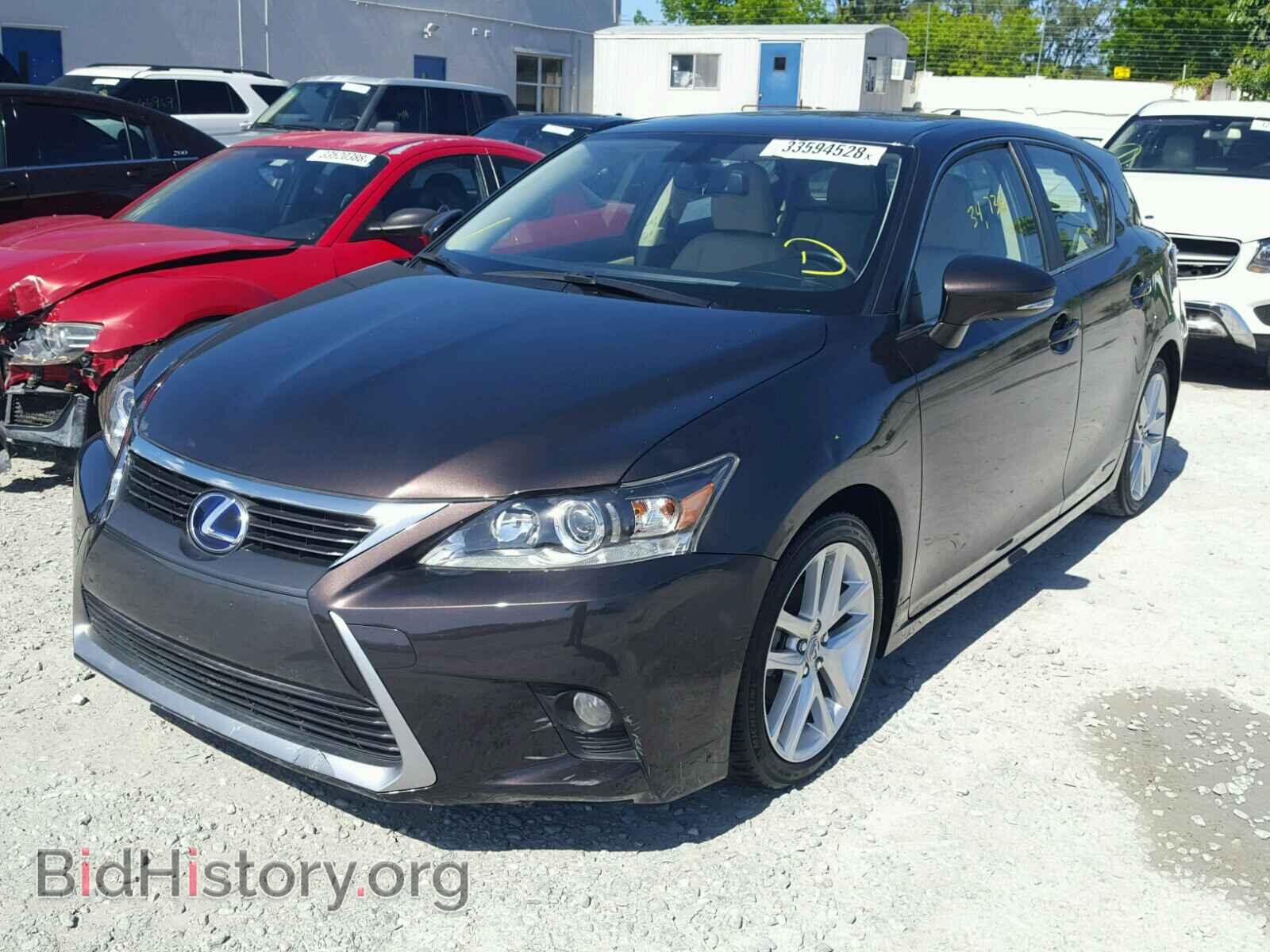 2015 LEXUS CT 200 - VIN: JTHKD5BH7F2249503 - Фото 2