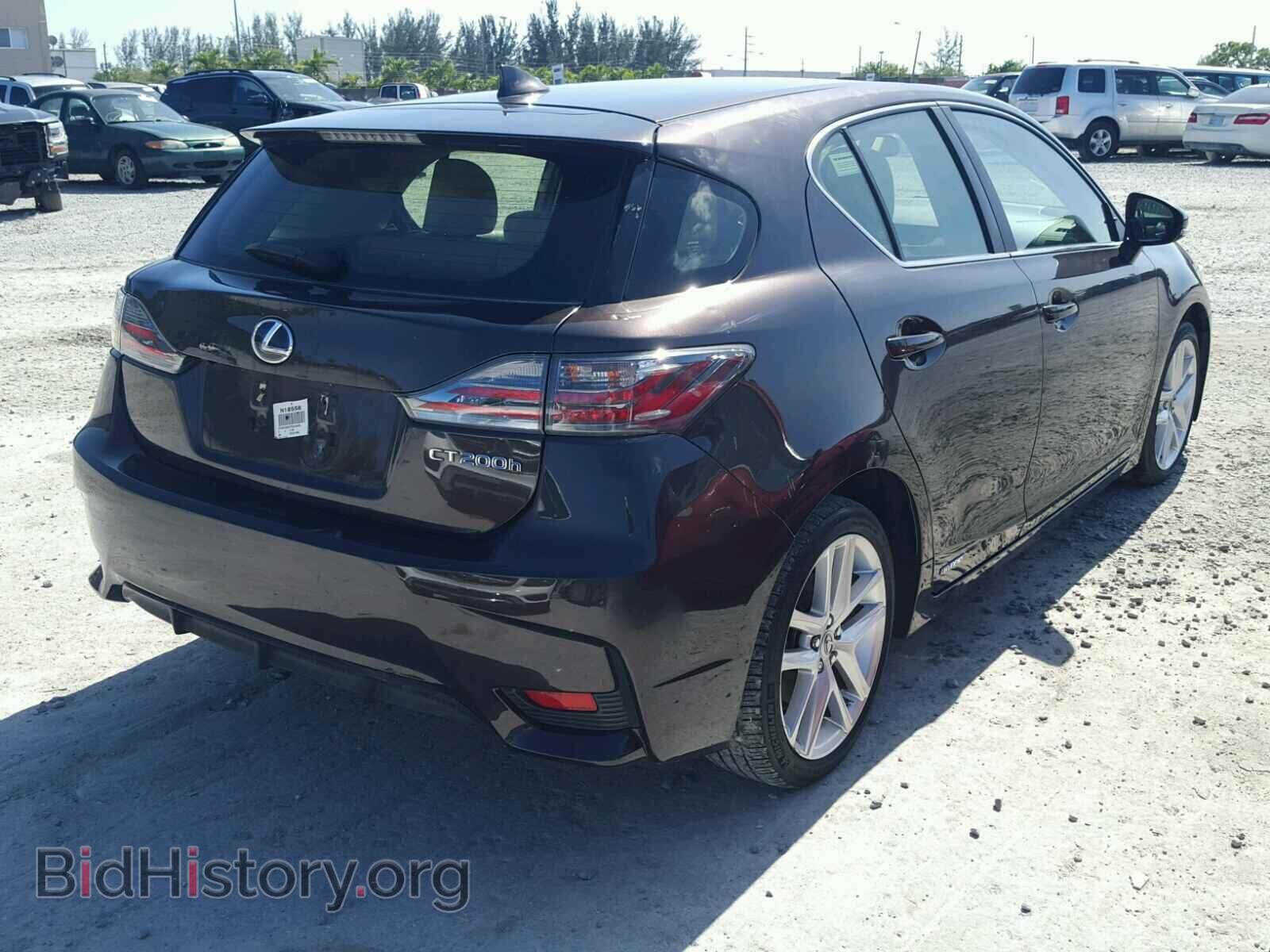 2015 LEXUS CT 200 - VIN: JTHKD5BH7F2249503 - Фото 4