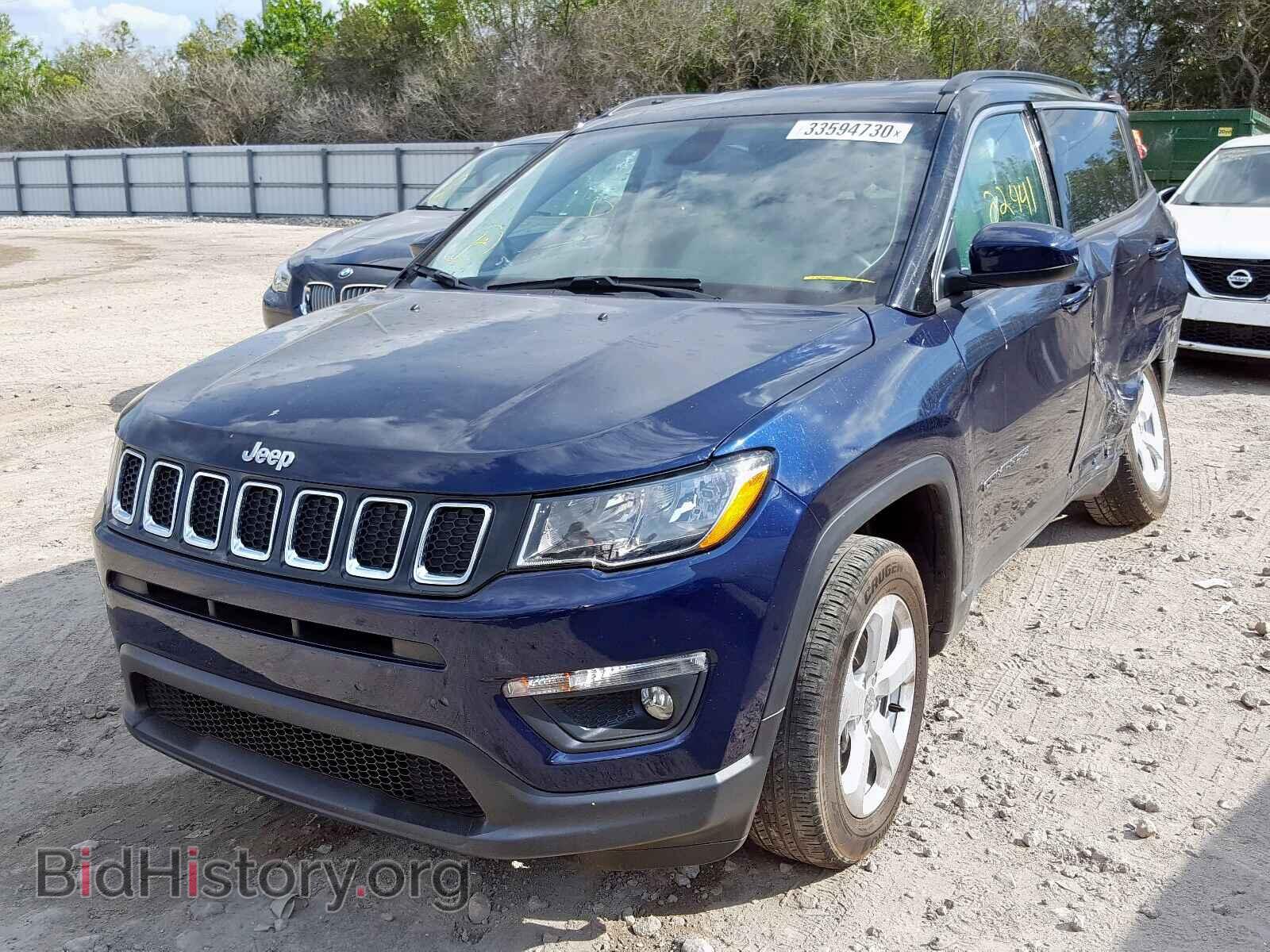 2019 JEEP COMPASS - VIN: 3C4NJDBBXKT641915 - Фото 2