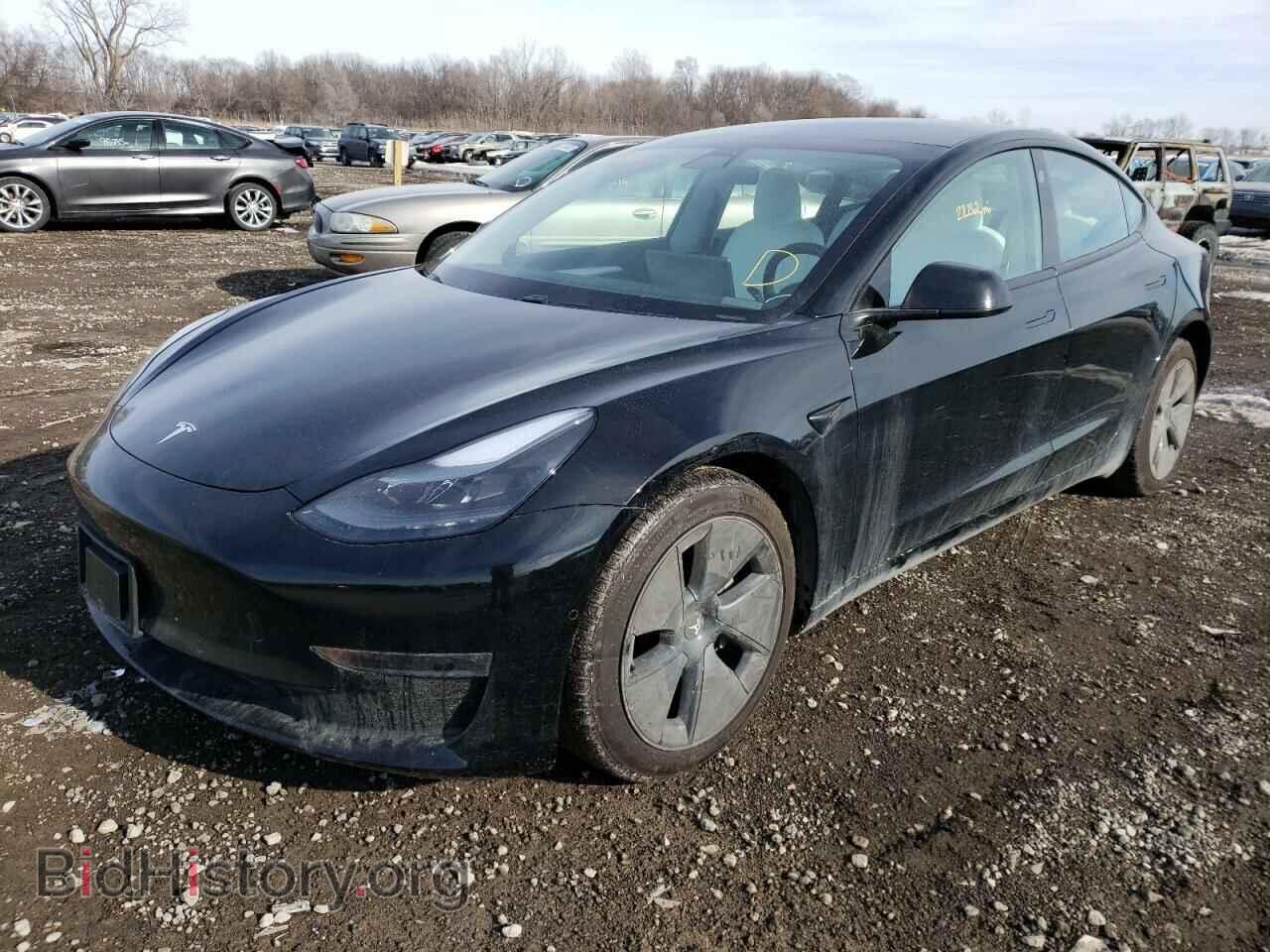 2021 TESLA MODEL 3 - VIN: 5YJ3E1EB7MF013253 - Фото 2