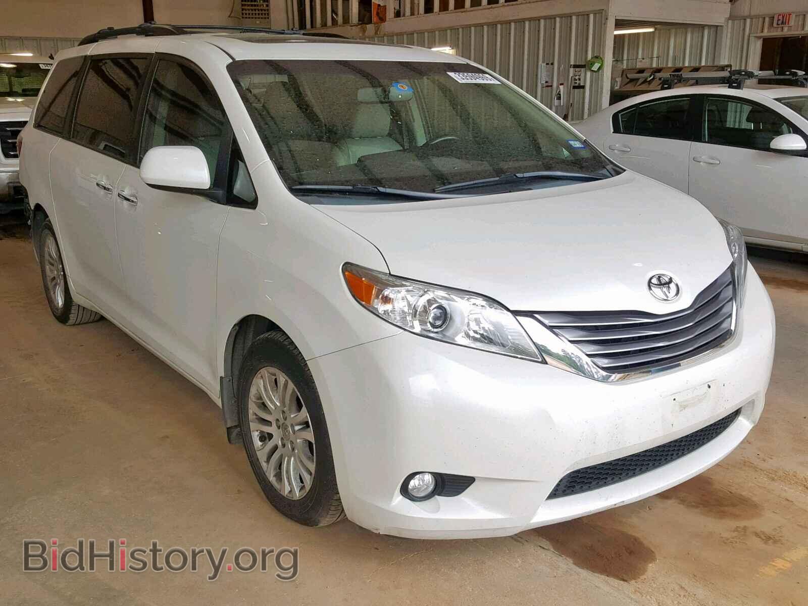 Photo 5TDYK3DC2FS581011 - TOYOTA SIENNA XLE 2015