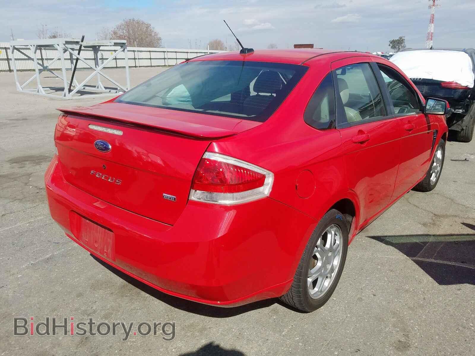 2008 FORD FOCUS - VIN: 1FAHP35N58W124929 - Фото 4