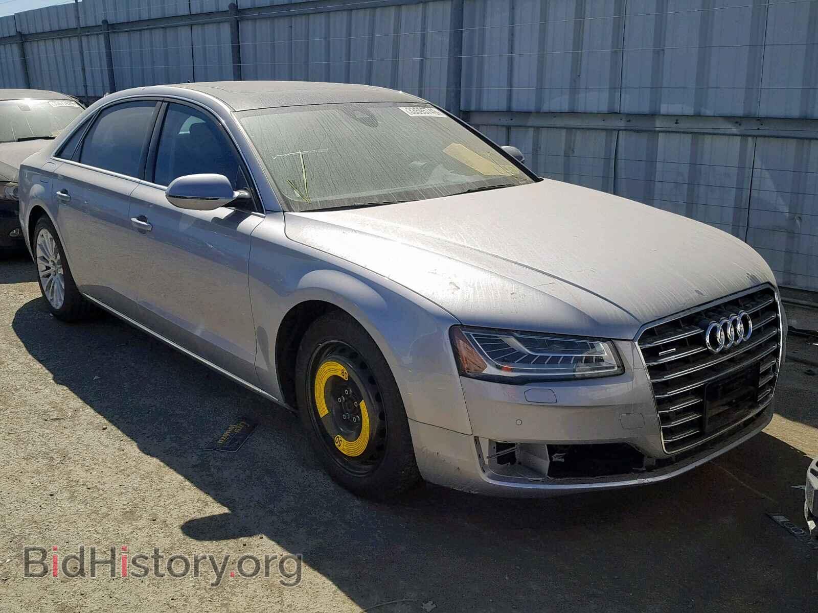 Photo WAU3GAFD1FN033641 - AUDI A8 2015