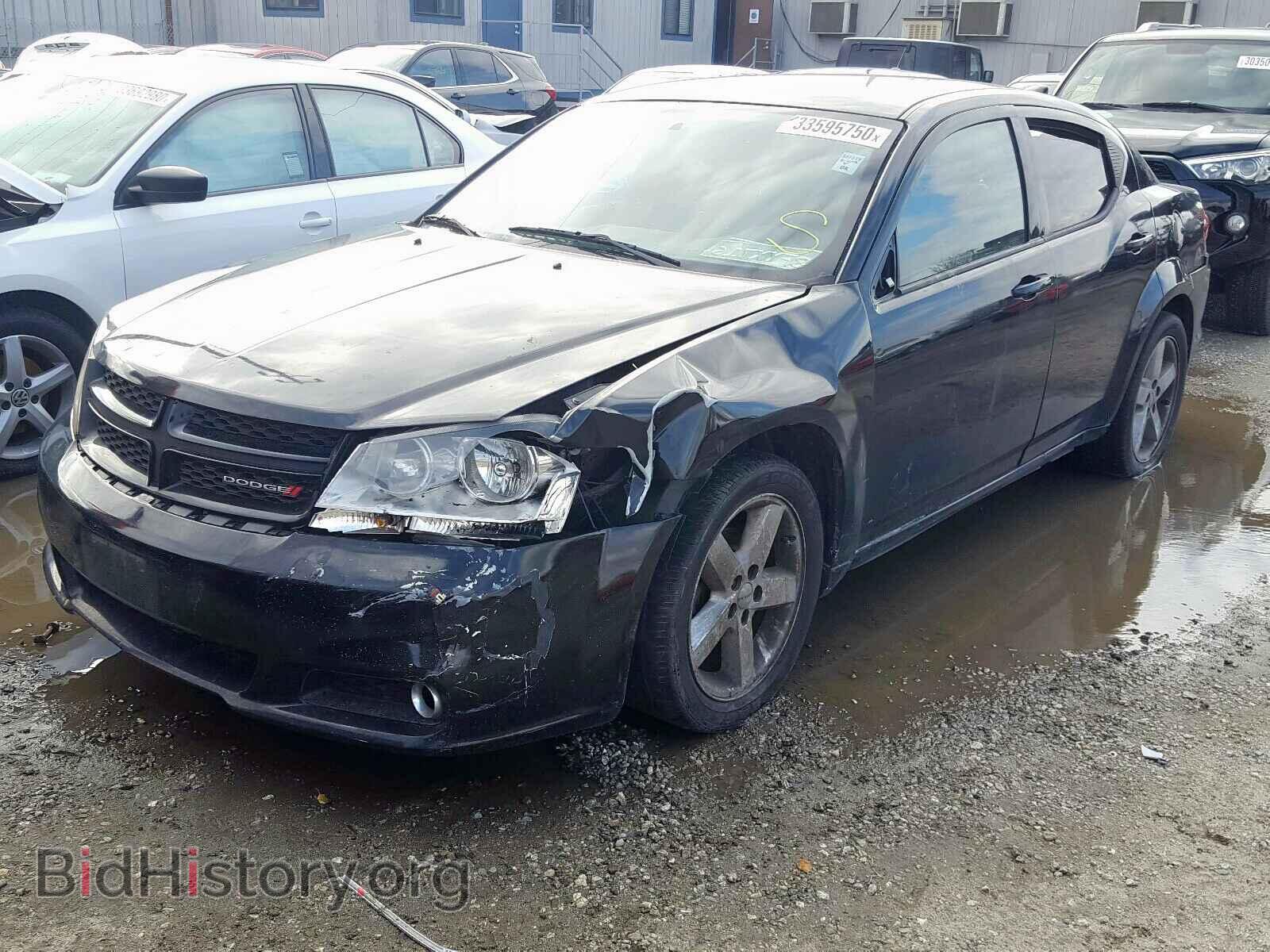 2013 DODGE AVENGER - VIN: 1C3CDZCB1DN582013 - Фото 2