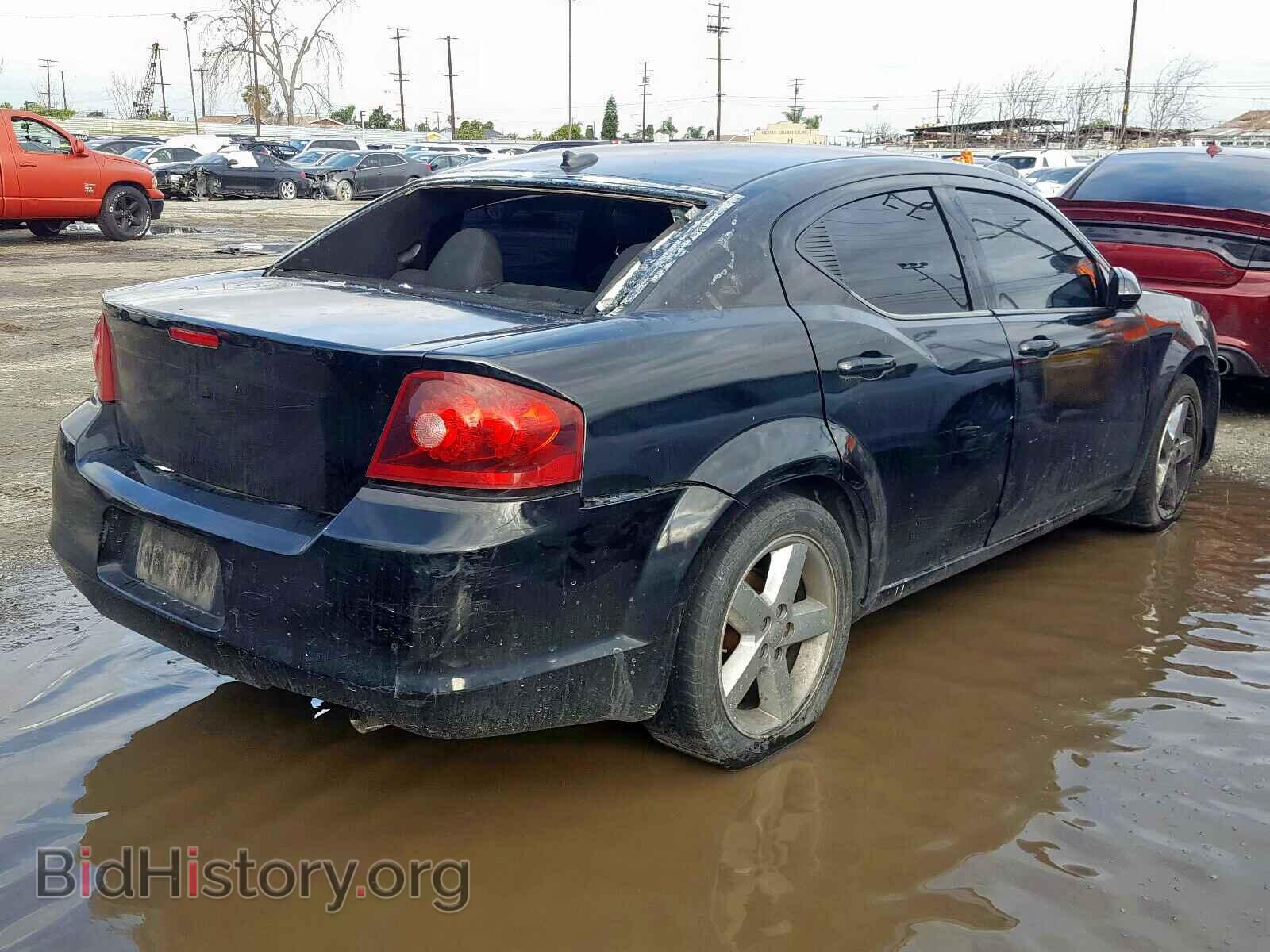 2013 DODGE AVENGER - VIN: 1C3CDZCB1DN582013 - Фото 4