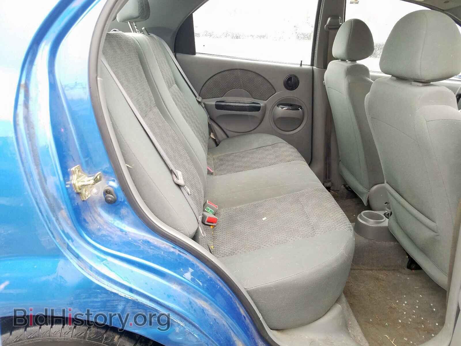 2005 CHEVROLET AVEO - VIN: KL1TD52655B364482 - Фото 6