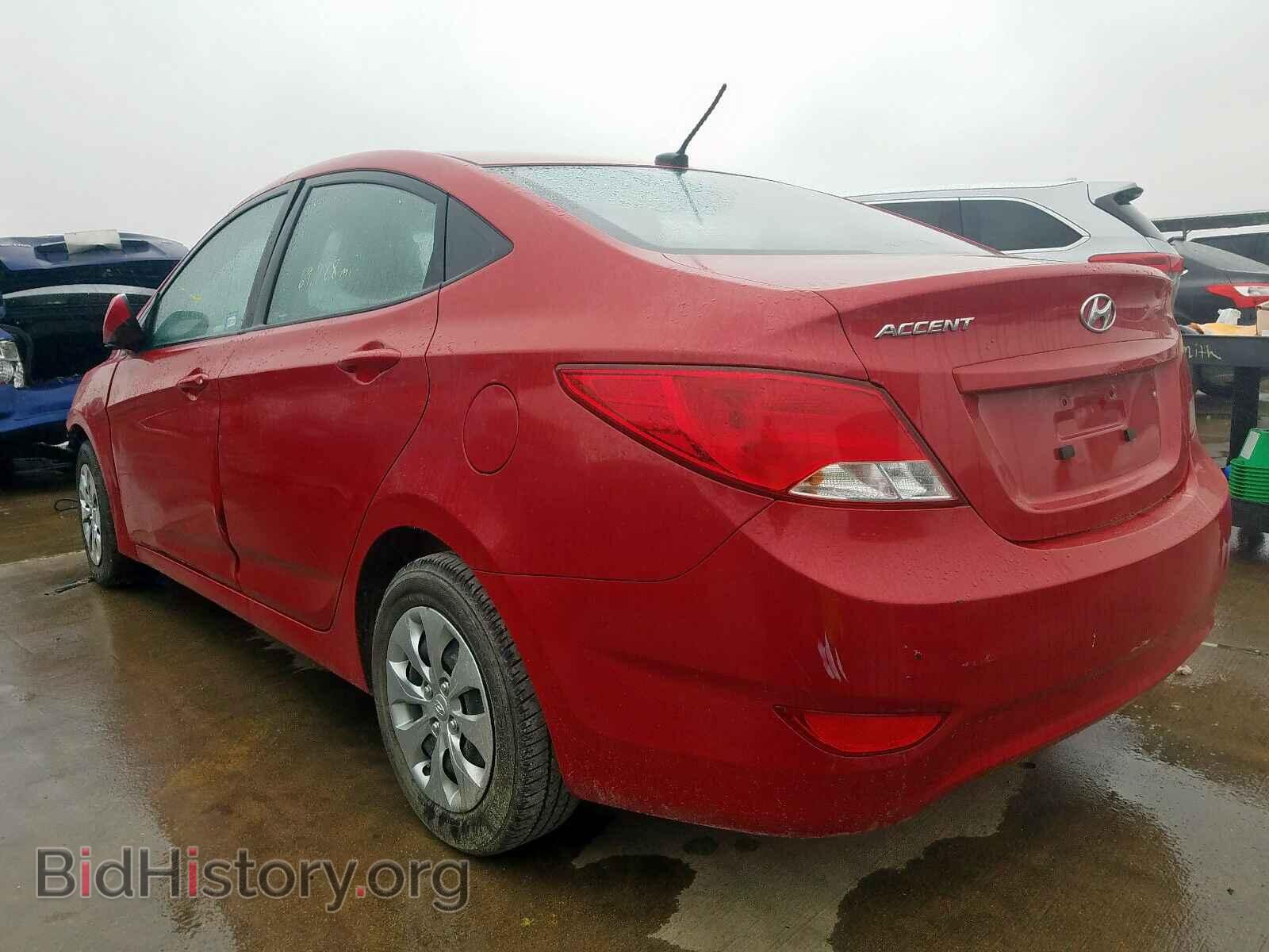 2016 HYUNDAI ACCENT - VIN: KMHCT4AE8GU122593 - Фото 3