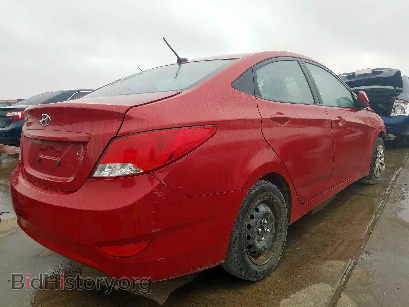 2016 HYUNDAI ACCENT - VIN: KMHCT4AE8GU122593 - Фото 4