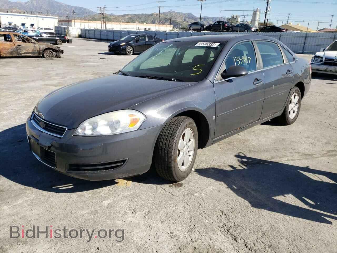 2008 CHEVROLET IMPALA - VIN: 2G1WT55NX81316954 - Фото 2