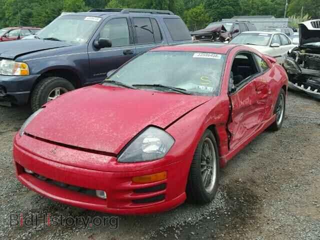2000 MITSUBISHI ECLIPSE - VIN: 4A3AC84L9YE154717 - Фото 2