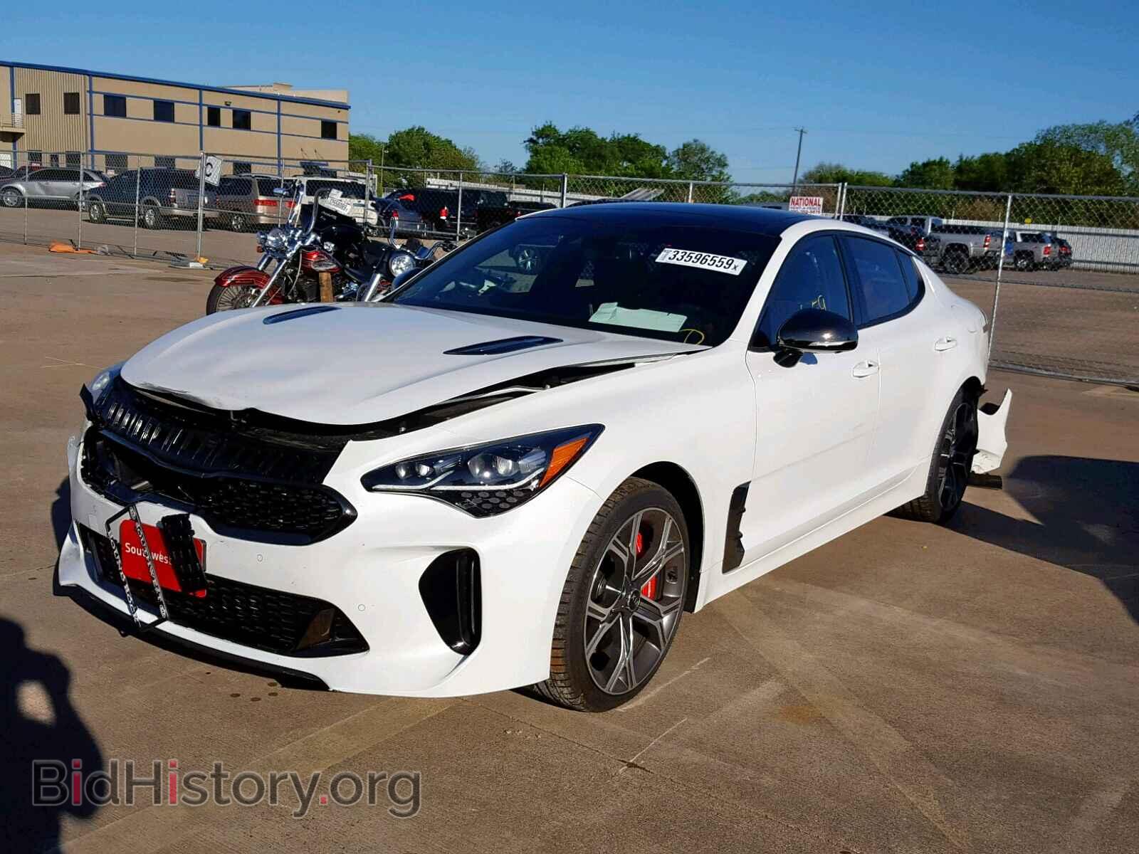 2019 KIA STINGER - VIN: KNAE55LC6K6046164 - Фото 2
