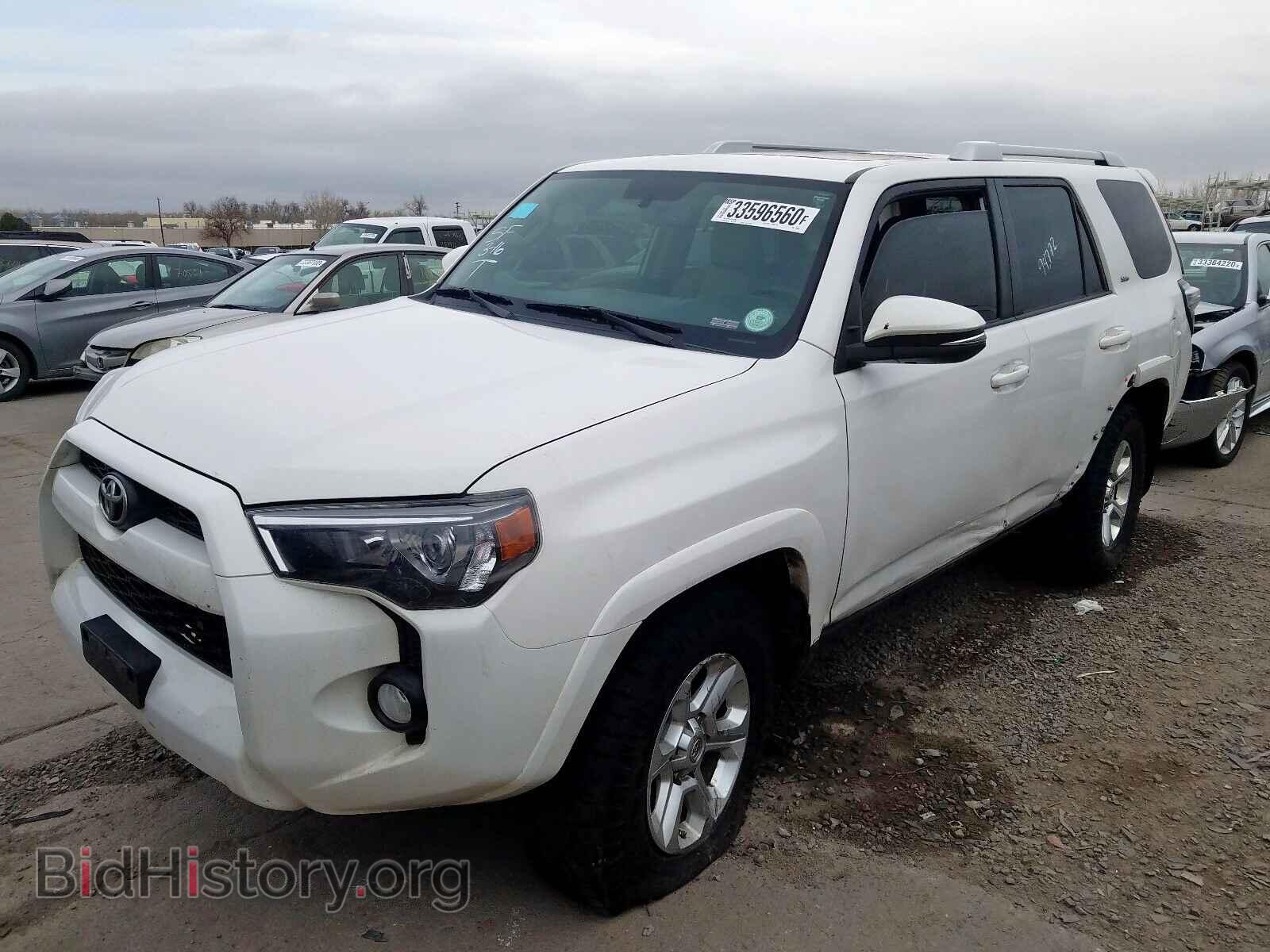 2015 TOYOTA 4RUNNER - VIN: JTEBU5JR2F5250984 - Фото 2