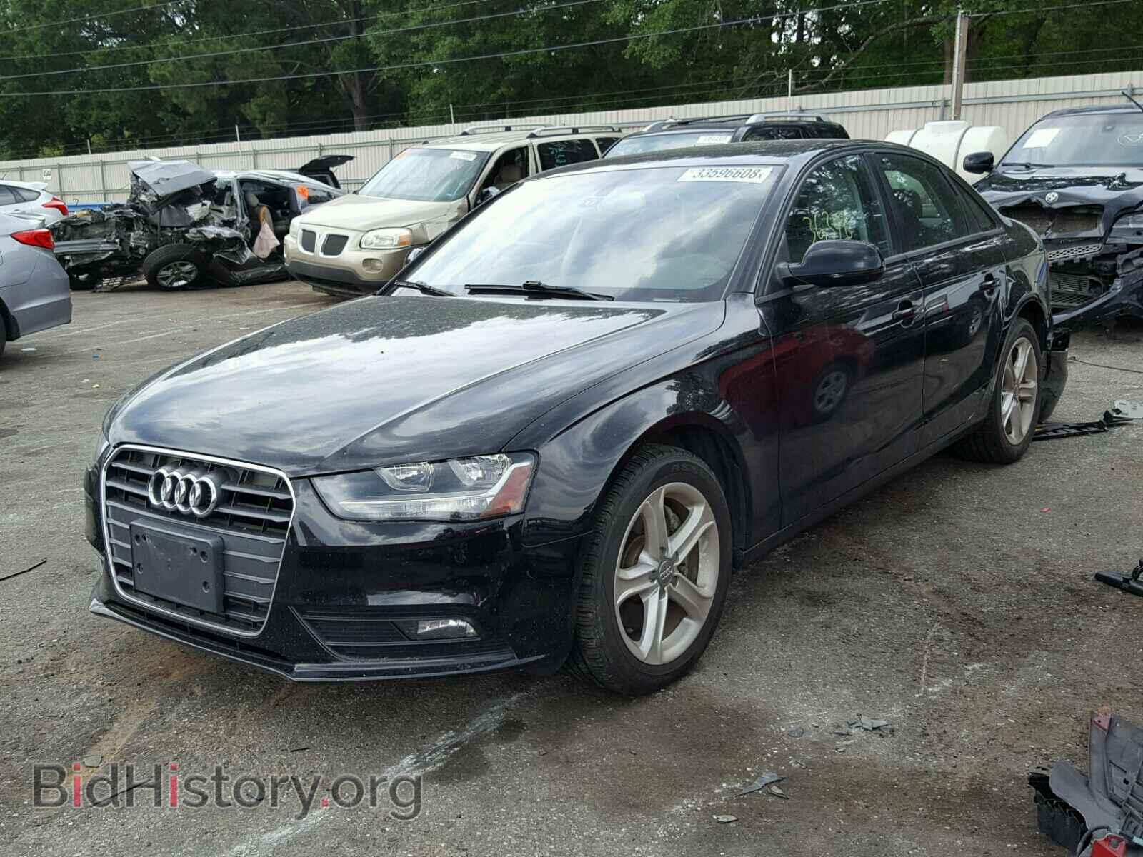 2013 AUDI A4 - VIN: WAUAFAFL7DN011237 - Фото 2