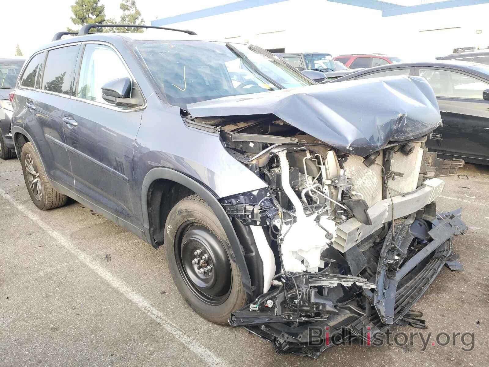 Photo 5TDZZRFH5KS345619 - TOYOTA HIGHLANDER 2019