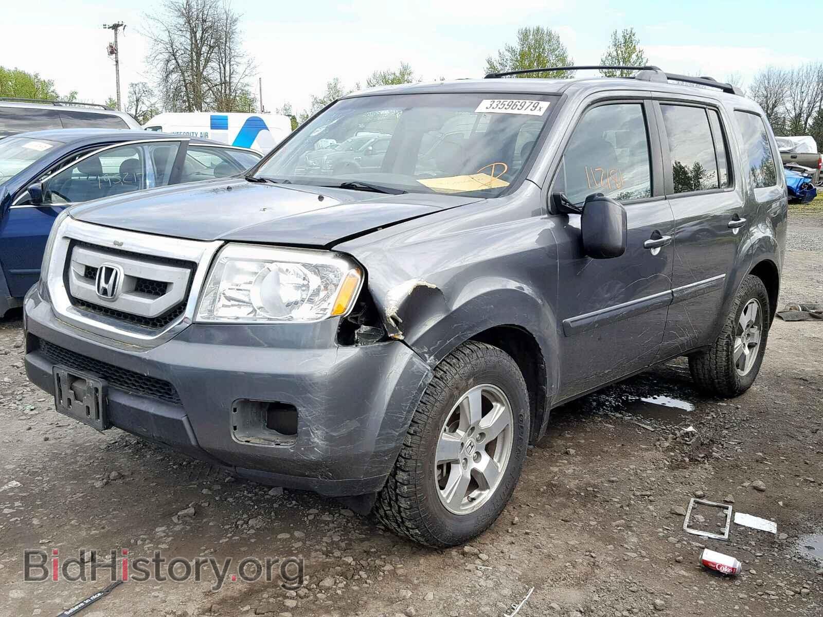 2011 HONDA PILOT EXL - VIN: 5FNYF4H64BB020712 - Фото 2